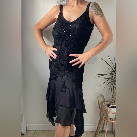 Y2K asymmetrical dress - Picture 2 of 12